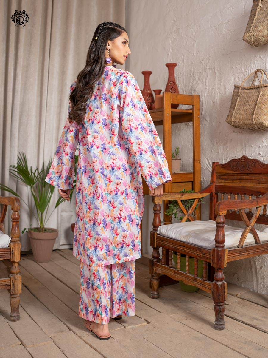 Jheel By Guljee Lawn 3pc 03