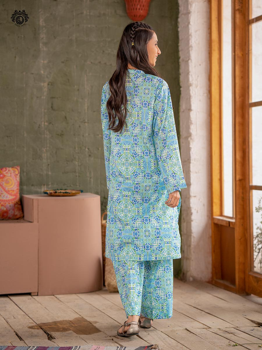 Jheel By Guljee Lawn 3pc 05