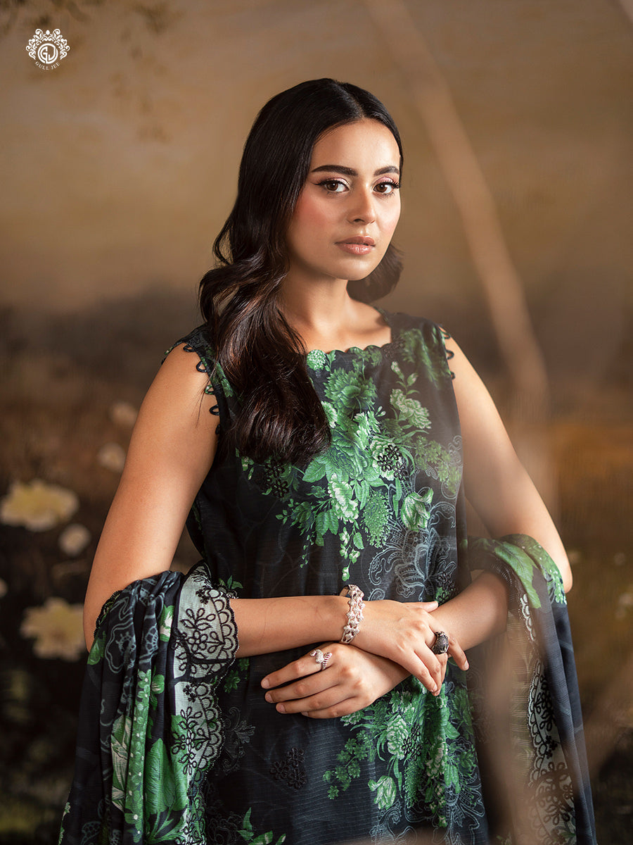 Ziva By Guljee Lawn 3pc Emb 40