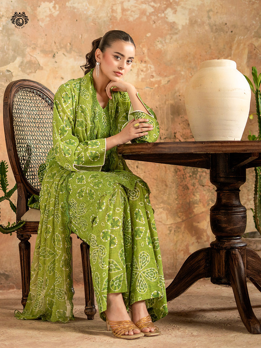 Ziva By Guljee Lawn 3pc Emb 32