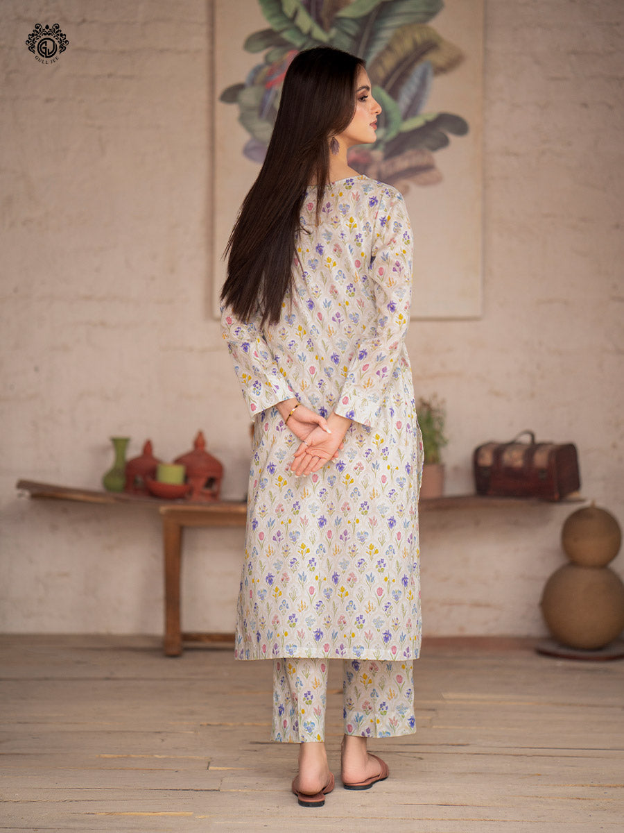 Jheel By Guljee Lawn 3pc 07
