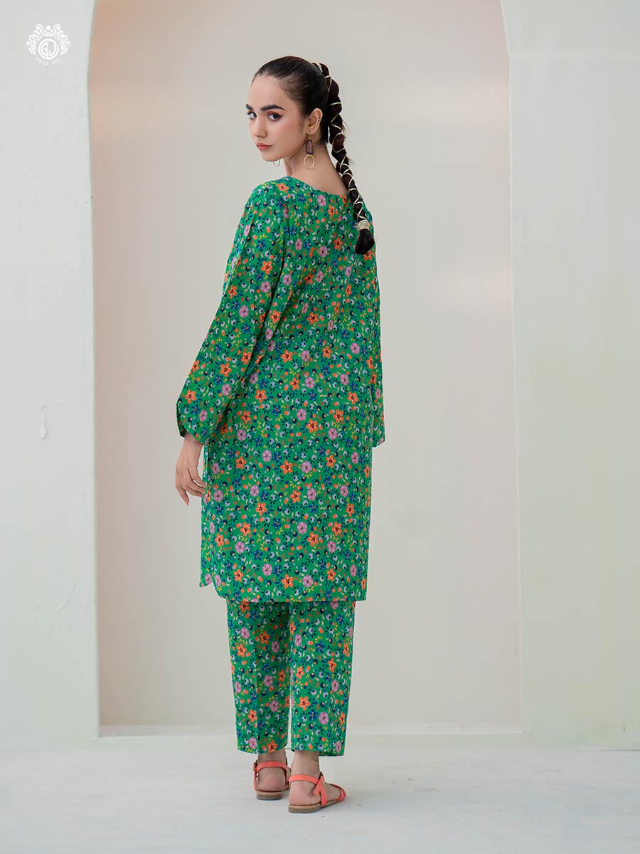 Jheel By Guljee Lawn 3pc 09