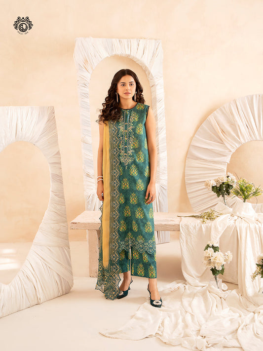 Ziva By Guljee Lawn 3pc Emb 24