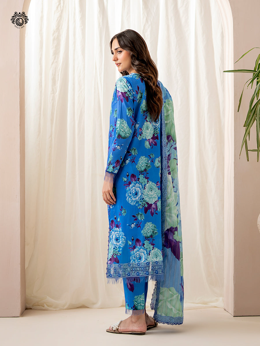 Ziva By Guljee Lawn 3pc Emb 16