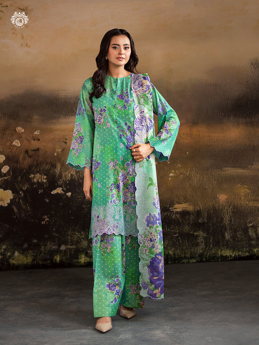 Ziva By Guljee Lawn 3pc Emb 42
