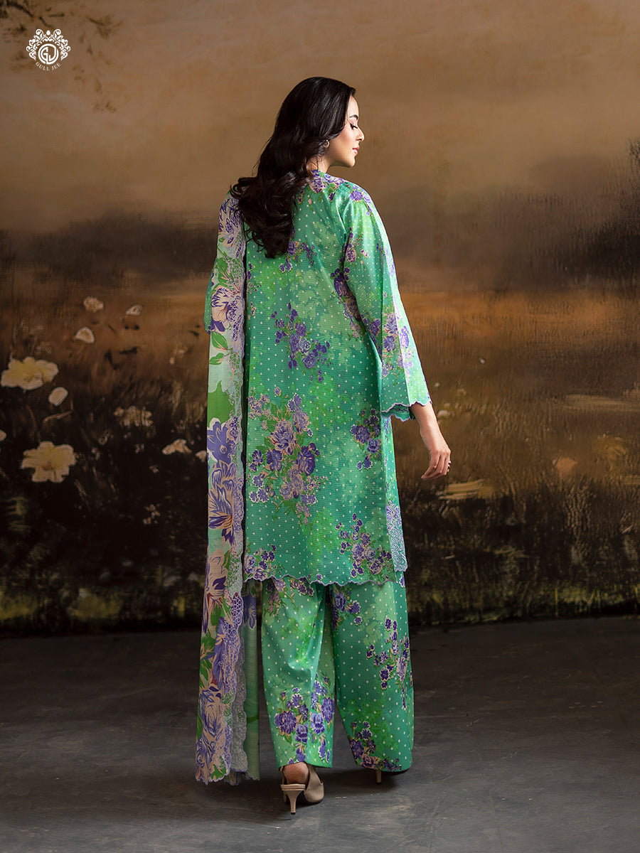 Ziva By Guljee Lawn 3pc Emb 42