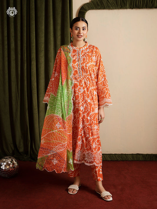 Ziva By Guljee Lawn 3pc Emb 08