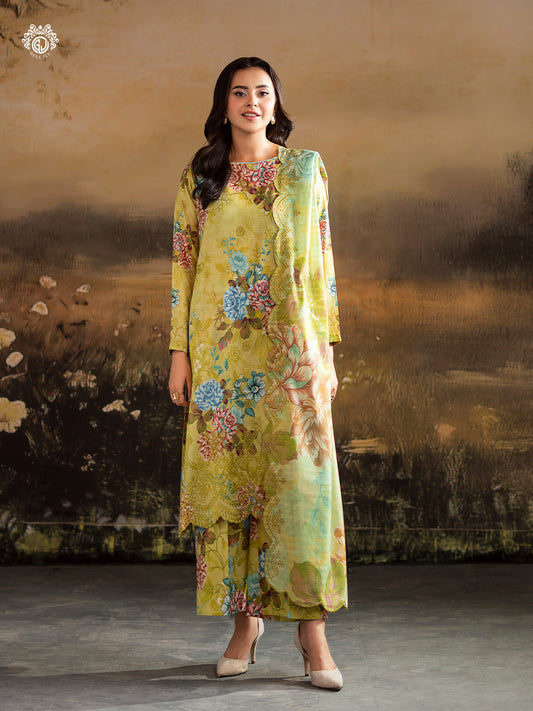 Ziva By Guljee Lawn 3pc Emb 41