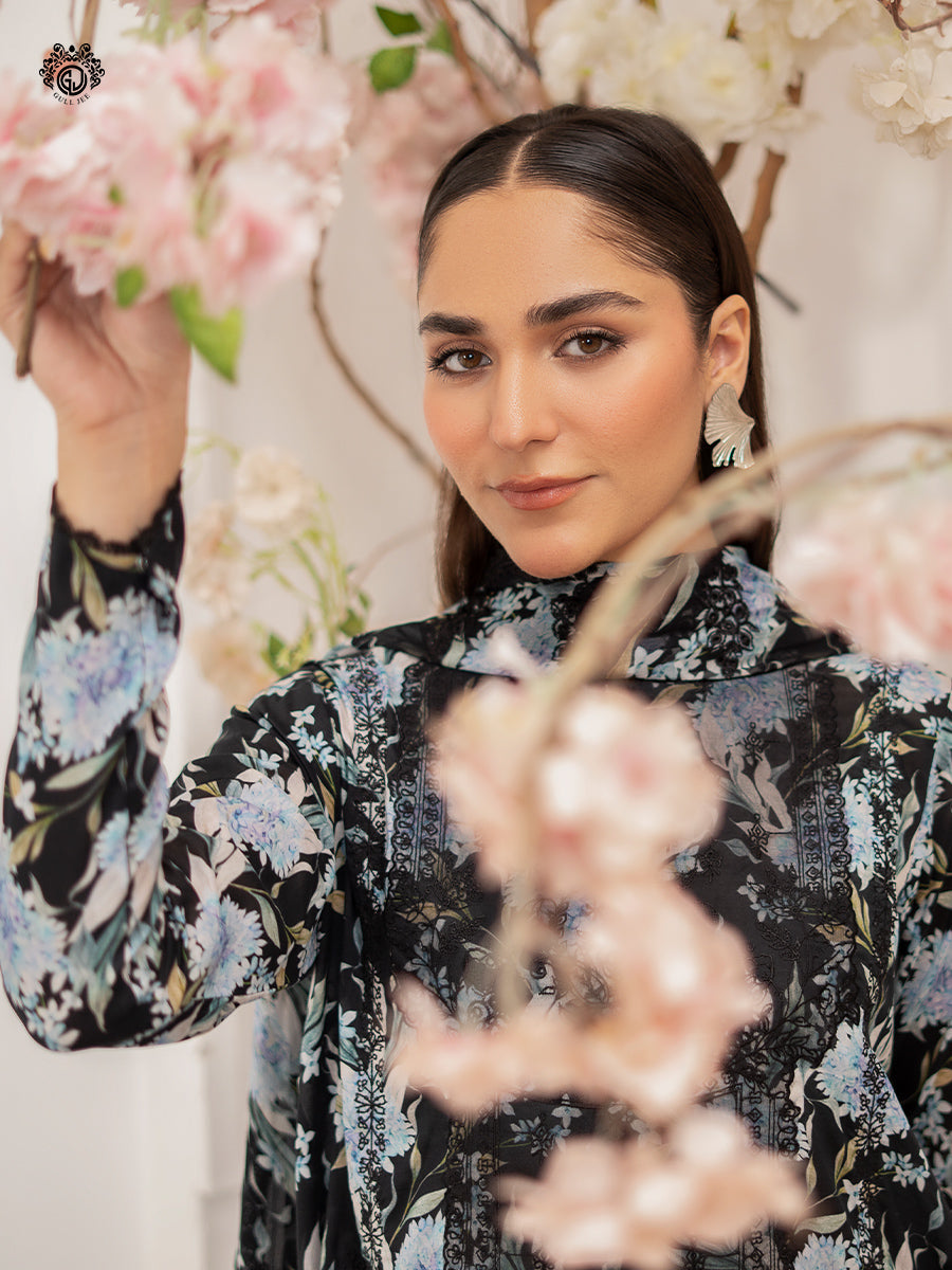 Ziva By Guljee Lawn 3pc Emb 26