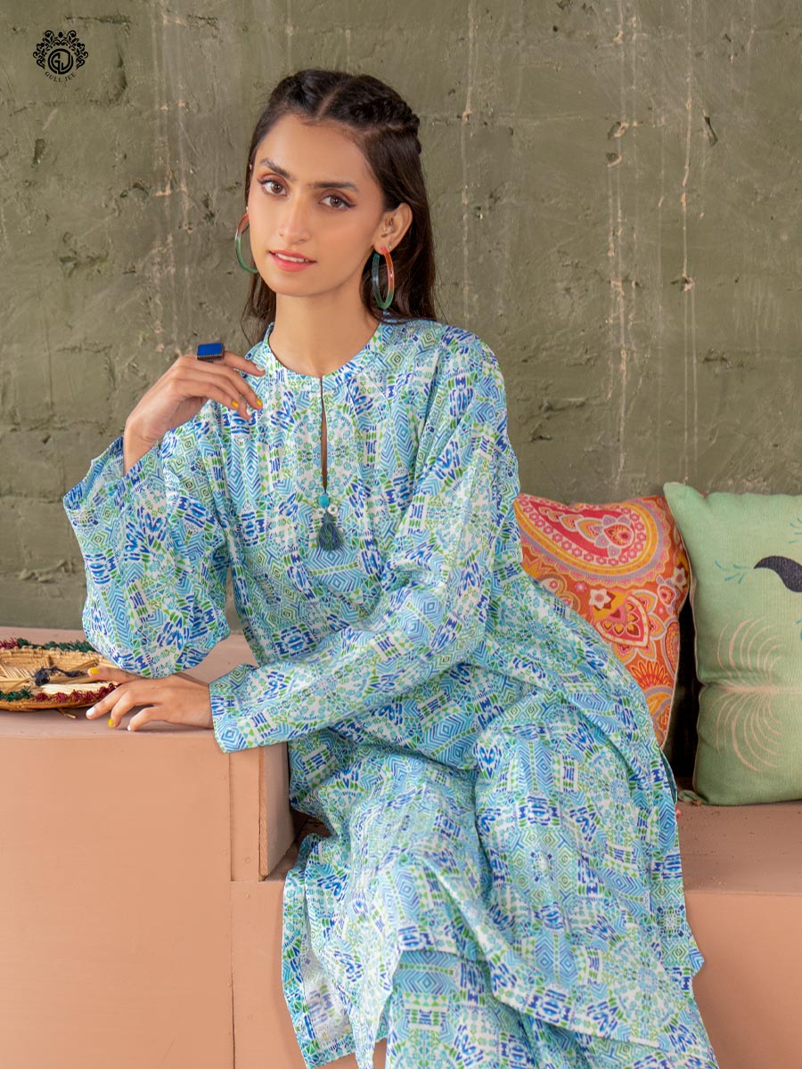 Jheel By Guljee Lawn 3pc 05