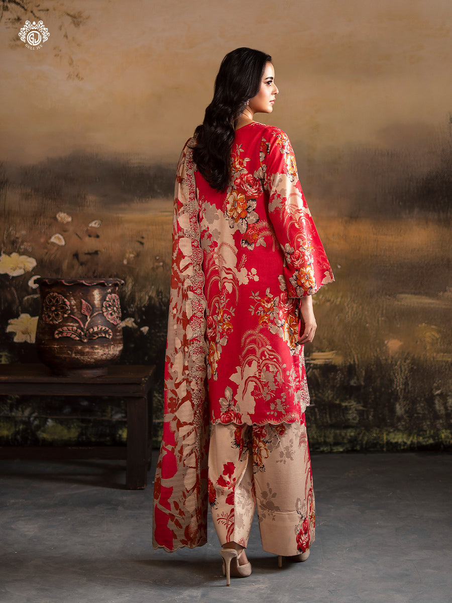 Ziva By Guljee Lawn 3pc Emb 39