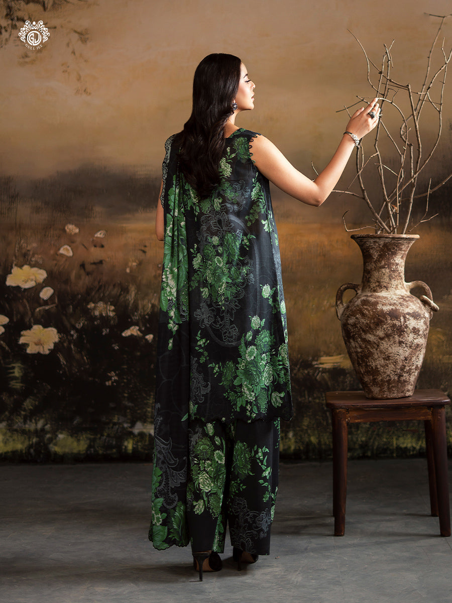 Ziva By Guljee Lawn 3pc Emb 40
