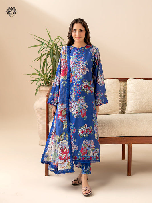 Ziva By Guljee Lawn 3pc Emb 10