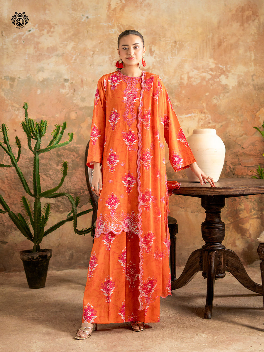 Ziva By Guljee Lawn 3pc Emb 30