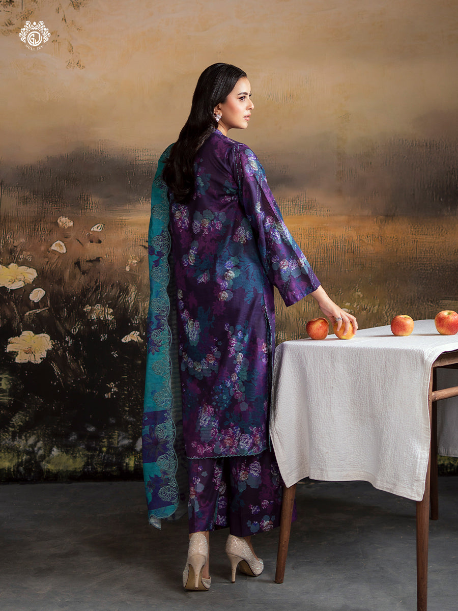Ziva By Guljee Lawn 3pc Emb 38