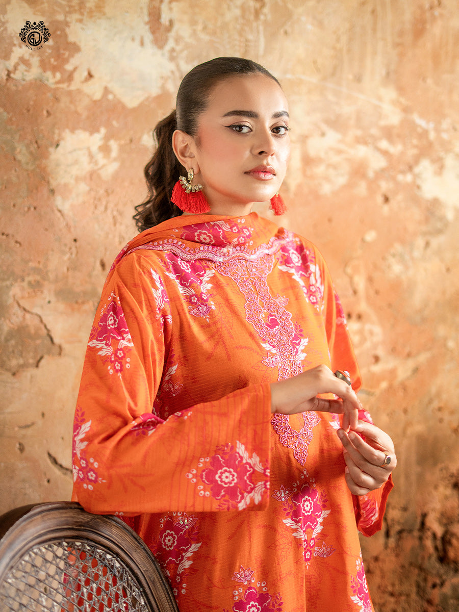 Ziva By Guljee Lawn 3pc Emb 30