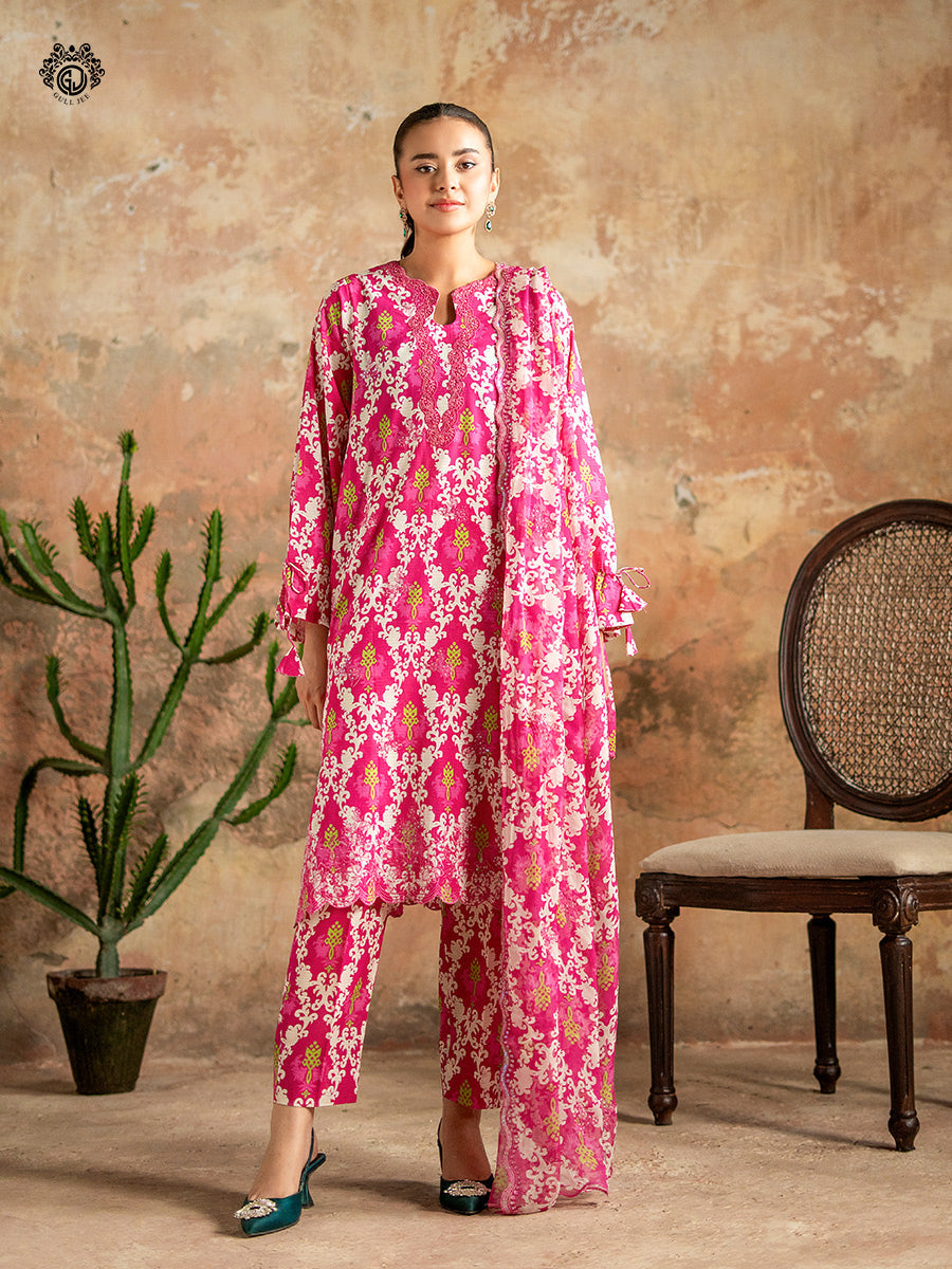 Ziva By Guljee Lawn 3pc Emb 31