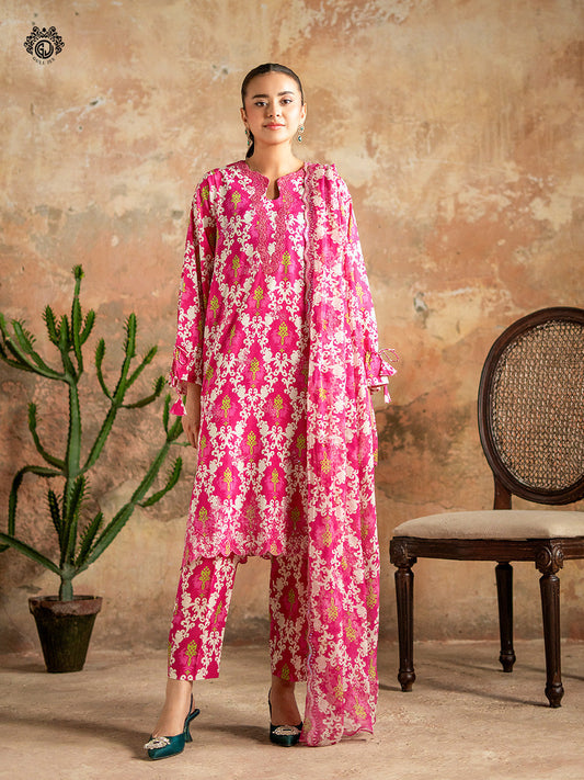Ziva By Guljee Lawn 3pc Emb 31