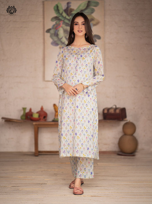 Jheel By Guljee Lawn 3pc 07