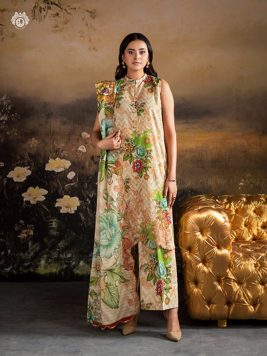 Ziva By Guljee Lawn 3pc Emb 36