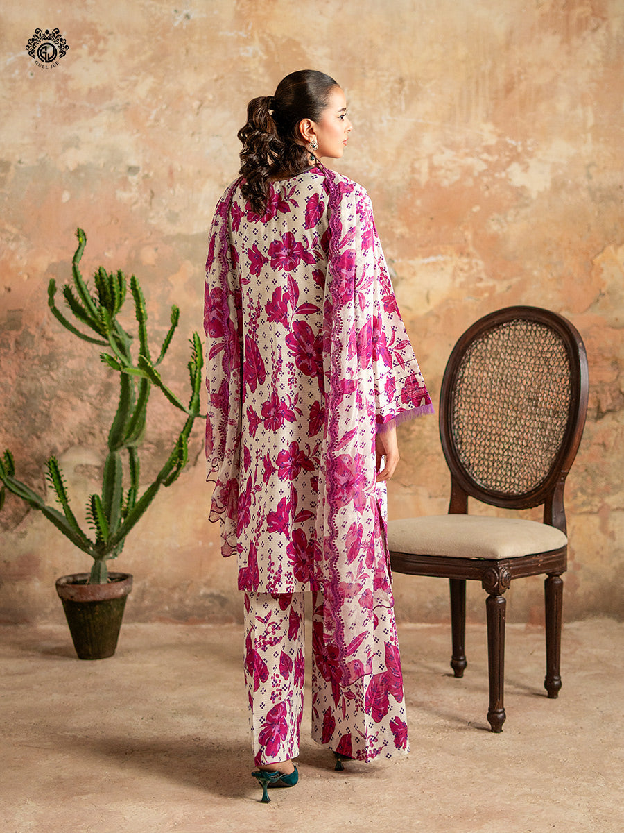 Ziva By Guljee Lawn 3pc Emb 29