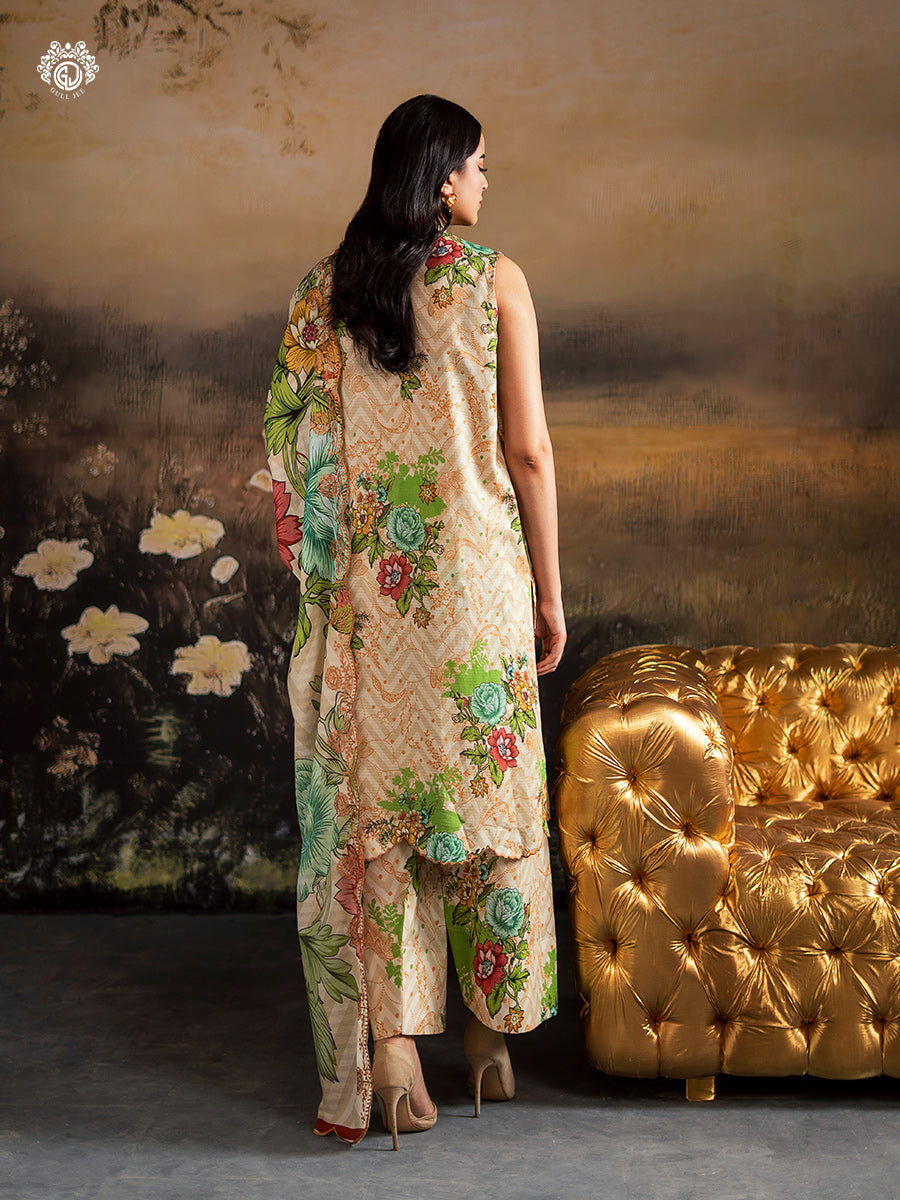 Ziva By Guljee Lawn 3pc Emb 36