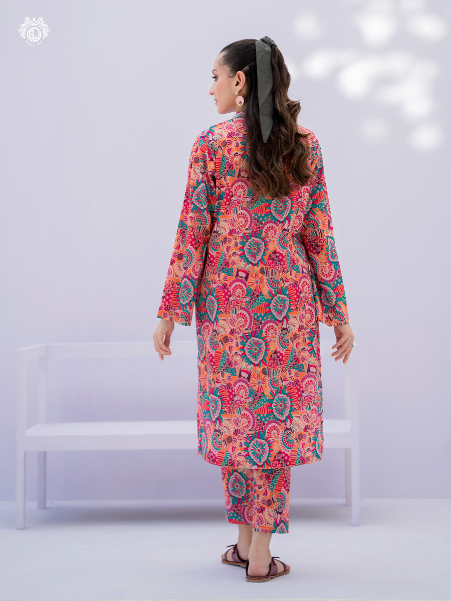 Jheel By Guljee Lawn 3pc 01