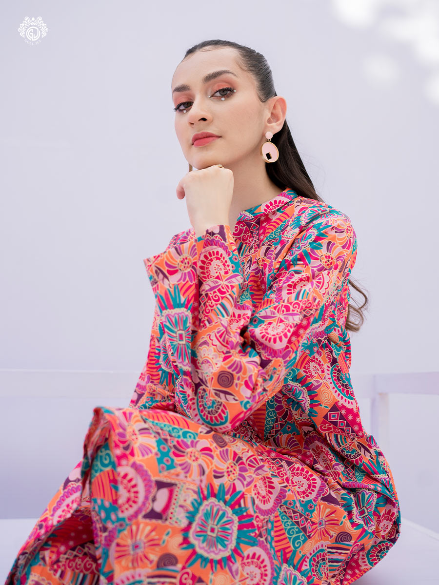 Jheel By Guljee Lawn 3pc 01