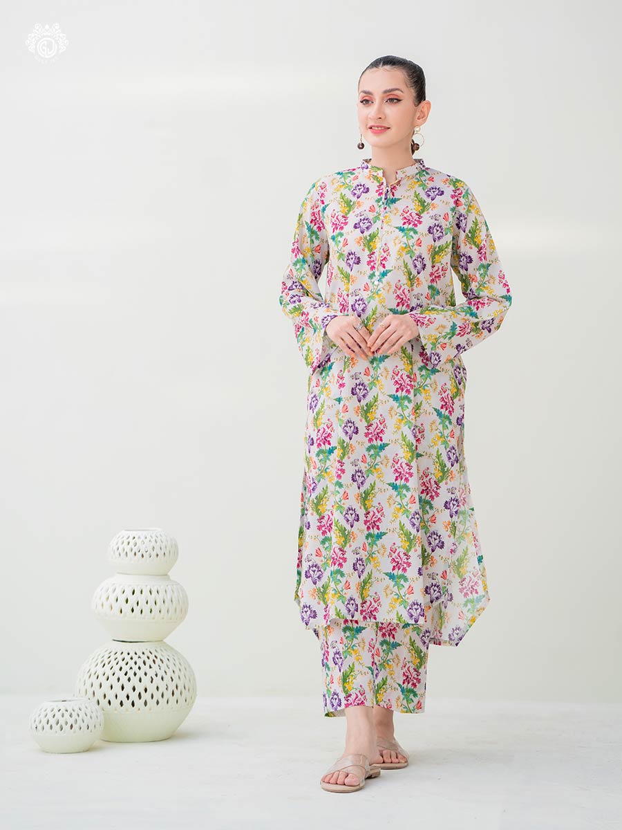 Jheel By Guljee Lawn 3pc 10
