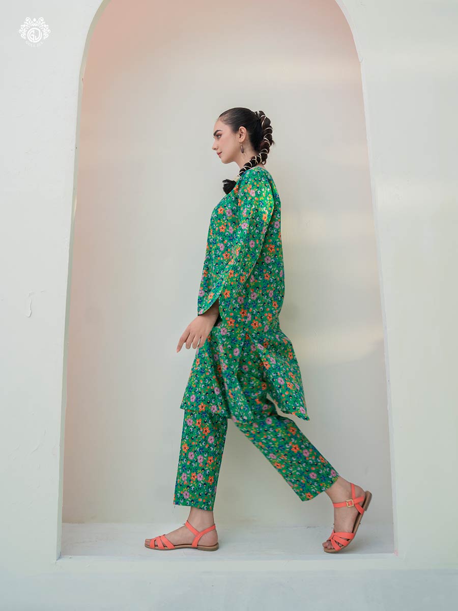 Jheel By Guljee Lawn 3pc 09